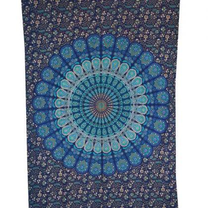 Mandala Tapestry Tapestries, Cotton Tapestry,..