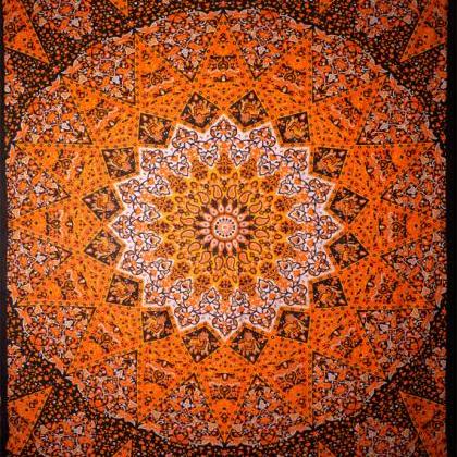 Queen Size Indian Star Mandala Psychedelic..