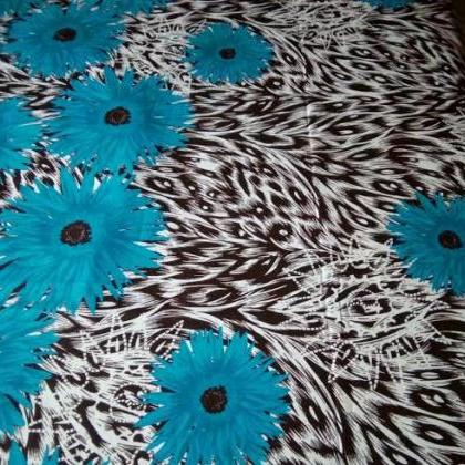 Two Pillow Cases . Blue Color Indian Queen Size..