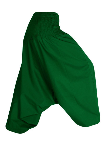 Green Hippy Goa Harem Hose Sarouel Harem Pants Trousers Boho Indian Baggy